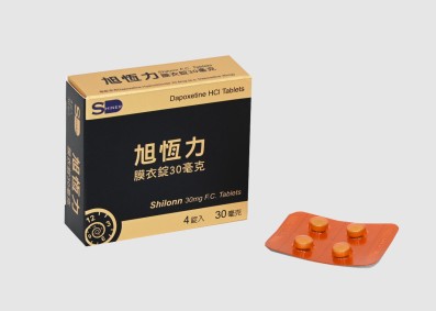 旭恆力® Shilonn 30mg (4錠/盒) – 台灣首選早洩治療藥｜延長3倍時間重拾自信